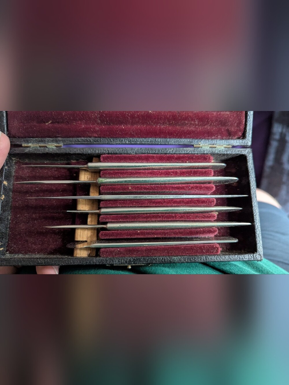 Antique Surgical Scalpel Set